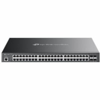 Commutateur Ethernet Omada SG3452XMPP 48 Ports Gérable - Gigabit Ethernet - 10/100/1000Base-T, 10GBase-X TP-Link - 48 Ports - Gérable - Gigabit Ethernet - 10/100/1000Base-T, 10GBase-X - 3 Couche supportée - Modulaire - 913,40 W Consommation d'énergie - 750 W Budget PoE - 