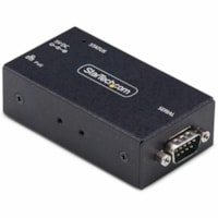 StarTech.com Périphérique de serveur I13P-SERIAL-ETHERNET - Paire torsadée - 1 - 1 x Port série - PoE Ports - 10/100Base-T - Fast Ethernet - Montage sur rail DIN, Fixation au mur