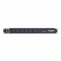 CyberPower Rackbar CPS1615RMS 16-Outlets Surge Suppressor/Protector - Black - NEMA 5-15P - 16 x NEMA 5-15R - 1800 J - 125 V AC Input - 125 V AC Output - 6 ft (1.83 m) - Rack-mountable