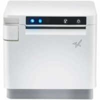 Star Micronics mC-Print3 MCP31CI Hospitality, Retail, Business Direct Thermal Printer - Wall Mount - Receipt Print - Ethernet - USB - Wireless LAN - With Cutter - White - 3.15" Print Width - 400 mm/s Mono - 203 dpi - 3.15" (80 mm) Label WidthAutomatic Cutting - For Android, iOS, PC