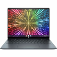 HP Elite Dragonfly 13.5" (342.90 mm) Touchscreen Convertible 2 in 1 Chromebook - 2K - Intel Core i3 12th Gen i3-1215U - 8 GB - 256 GB SSD - Bilingual Keyboard - Slate Blue - Intel Chip - 2256 x 1504 - ChromeOS - Intel UHD Graphics - In-plane Switching (IPS) Technology, BrightView - Front Camera/Webc