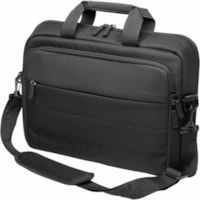 Kensington Carrying Case for 15.6" (396.24 mm) to 16" (406.40 mm) Notebook - Black - 600D Polyester, Polyurethane Exterior Material - 210D Polyester Interior Material - Checkpoint Friendly - Trolley Strap, Shoulder Strap, Sling Strap - 11.46" (291 mm) Height x 15.98" (406 mm) Width x 2.76" (70 mm) D