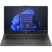 Ordinateur Portable 255 G10 15,6 po (396,24 mm) - Full HD - (AMD Ryzen 5 7530U) - 16 Go - 256 Go SSD - Anglais, Français Clavier - Argent cendré foncé HP - AMD Morceau - 1920 x 1080 - Windows 11 Pro - AMD Radeon Graphics - Technologie IPS - Appareil photo/Webcam - IEEE 802.11ax 