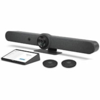 Logitech Rally Bar Room Kit No-Radio - For Video Conferencing - Medium/Large Room Size Supported - 3840 x 2160 Video (Live) - 4K - Wall Mountable, Riser Mount 