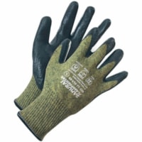 Forcefield "Samurai Flashfighter" Cut A4/Arc Flash 2 High Performance Work Glove - Oil, Grease Protection - Large Size - Synthetic Fiber - Green - Oil Resistant, Grease Resistant, Flame Resistant - For Industrial - 1 / Unit