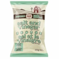 From Farm To Table Popcorn, Salt and Vinegar, 23 g, Carton of 32 - Gluten-free, Peanut-free, Individually Wrapped, Tree-nut Free - Salt & Vinegar - 23 g - 32 / Carton