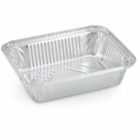 Boîte de stockage Oblong - Récipient pour aliments - Argenté TITAN - Stockage des aliments, Transport - Argenté - Aluminium, clinquant Corps - Rectangle - 125 / emballage