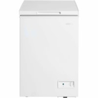 Danby 3.5 cu. ft. Square Model Chest Freezer DOE in White - 99.11 L - Manual Defrost - Chest - 1x Freezer Drawer(s) - 99.11 L Net Freezer Capacity - White - Freestanding