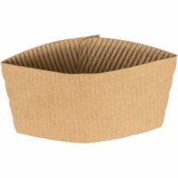 Kraft Coffee Sleeve for 12/16 oz 100/Pack - Brown - Kraft Paper - 100 / Pack