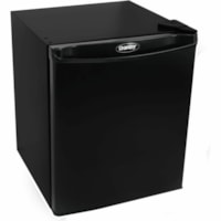 Danby 1.0 cu. ft. Compact Fridge in Black - 28.32 L - Auto-defrost - Reversible - 28.32 L Net Refrigerator Capacity - 241 kWh per Year - Black