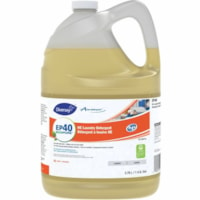 Détergent à lessive EcoPureDiversey - Pour Polyvalents - Prêt à l'emploi/concentré - Liquide - 125,1 oz liq (3,9 quart) - 10 pH - Caractéristique Arôme - Sans phosphate, Sans colorant, Hypoallergénique - Jaune - 4 emballage