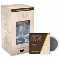 Reunion Island Pod Coffee - American - French/Dark - 0.3 oz (9.5 g) Per Pod - 18 Pod - Pod - Classic, Arabica - Kosher - 18 / Box