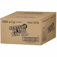 Stevia in the Raw Zero-Calorie Sweetener, 1 g per Packet, Case of 1,000 - 1 g - 1000/Case