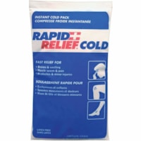 Rapid Relief Rapid Relief Instant Cold Pack, Large, 6" x 9" - 1 / Unit