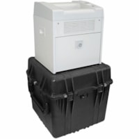 Dahle Deployment Shredder Class 2 - Cross Cut - 4 Per Pass - for shredding Paper - 0" x 0.2" Shred Size - 2.60 in/s (66.04 mm/s) - 9.5" Throat - 6 gal (22712.470704 mL) Wastebin Capacity