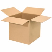 SPC 16" x 16" x 16" Corrugated Shipping Boxes, Kraft, Pack of 25 - External Dimensions: 16" Length x 16" Width x 16" Height - 32 ECT - Corrugated - Brown Kraft - For Shipping, Storage - 25 / Pack