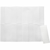 Papier de protection pour table à langer Rubbermaid Commercial - longueur de 13,25 po (336,55 mm) x largeur de 5,50 po (139,70 mm) - Papier - Blanc - 320 / boîte