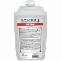 Diversey System 1 Hyper-Concentrated Liquid Alkaline Booster, 3.1 L, 2/CT - For Laundry, Commercial - Concentrate - Liquid - 104.8 fl oz (3.3 quart) - 2 / Unit