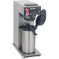 BUNN Airpot Coffee Brewer - 1450 W - 1.90 L - Timer - Silver, Stainless Steel