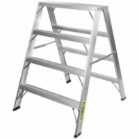 Featherlite 3704 4' Aluminum Sawhorse - 136.08 kg Load Capacity