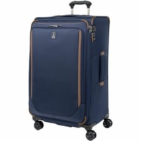 Travelpro Crew Travel/Luggage Case (Check-in) Travel - Patriot Blue - Water Resistant, Stain Resistant, Moisture Resistant, Abrasion Resistant - Aluminum, Fabric Body - Checkpoint Friendly - Telescoping Handle, Handle - 27.75" (704.85 mm) Height x 17" (431.80 mm) Width x 12.75" (323.85 mm) Depth - L