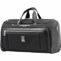 Travelpro Platinum Elite Travel/Luggage Case (Duffel) Apple iPad mini Travel - Black - Water Resistant, Stain Resistant, Moisture Resistant, Abrasion Resistant, Damage Resistant Zipper - Checkpoint Friendly - Trolley Strap, Carrying Strap, Handle - 10.50" (266.70 mm) Height x 18" (457.20 mm) Width x