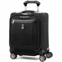 Travelpro Platinum Elite Travel/Luggage Case (Carry On) for 10.2" (259.08 mm) to 13.3" (337.82 mm) Apple iPad, iPad mini, iPad Air, iPad Pro Travel - Shadow Black - Water Resistant, Abrasion Resistant, Damage Resistant Zipper, Moisture Resistant, Stain Resistant - Nylon Body - Telescoping Handle, Ha