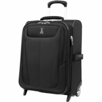 Travelpro Maxlite 5 Travel/Luggage Case (Suitcase) Travel Essential - Black - Water Resistant, Stain Resistant, Moisture Resistant, Abrasion Resistant - Polyester Body - Telescoping Handle, Handle - 20" (508 mm) Height x 15" (381 mm) Width x 7.75" (196.85 mm) Depth - 45 L Volume Capacity