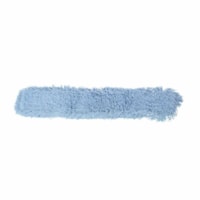 Globe Pro-Stat Blue Slip-On Dust Mop Head - 48"L X 5"W / Blue - 5" Width x 48" Length - Looped Ends, Fray Resistant, Durable, Tangle Resistant, Lint Resistant - Yarn, Polyester, Cotton, Synthetic - Blue - 1 Unit