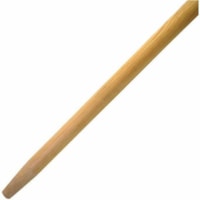 Globe Tapered Lacquered Wood Squeegee Handle - 60" (1524 mm) Length x 1" (25.40 mm) Diameter - Khaki - Lacquered Wood - 1