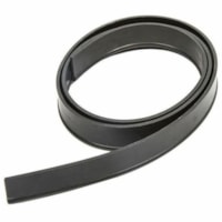 Globe Replacement Rubber - 18"L / Black - For Squeegee - Black - Rubber - 20 mil (0.51 mm) Height x 0.75" (19.05 mm) Width x 18" (457.20 mm) Length - 1