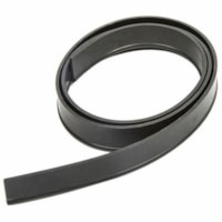 Globe Replacement Rubber - 14"L / Black - For Squeegee - Black - Rubber - 20 mil (0.51 mm) Height x 0.75" (19.05 mm) Width x 14" (355.60 mm) Length - 1 Pack