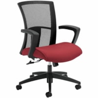 Global Vion Mesh-Back Medium Back Tilter - Fabric Seat - Mesh Back