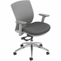 Nightingale VXO Mid-Back Mesh Task Chair - Polyurethane Seat - Mesh Back