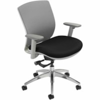 Nightingale VXO Mid-Back Mesh Task Chair - Polyurethane Seat - Mesh Back