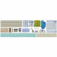 Shield CSA Z1220 Type 2 Large First Aid Kit Refill - 346 x Piece(s) For 100 x Individual(s) - 15" (381 mm) Height x 20" (508 mm) Width x 3.50" (88.90 mm) Depth - Plastic Case - Clear, Translucent - 1 Each