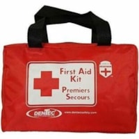 Shield First Aid Kit - 428 x Piece(s) For 100 x Individual(s) - 7" (177.80 mm) Height x 12" (304.80 mm) Width x 5" (127 mm) Depth - Nylon Case - Red - 1 Each