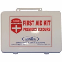 Dentec Dentec First Aid Kit, Type 3 Intermediate, 36-Unit, Plastic Box - Plastic Case - 1 / Unit