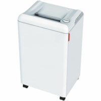 MBM DestroyIt 2503CC Office Shredder, Cross-Cut, 10 Sheet Capacity, Class 1 - Continuous Shredder - Cross Cut - 10 Per Pass - for shredding Paper Clip, Credit Card, Paper, Staples - 0.1" (2.38 mm) x 0.6" (15.88 mm) Shred Size - P-5 - 4.80 in/s (121.92 mm/s) - 10.2" (259.08 mm) Throat - 20 gal (75708