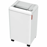 MBM DestroyIt 2360SMC Deskside Shredder, Super Micro-Cut, 7 Sheet Capacity - Continuous Shredder - Super Micro Cut - 7 Per Pass - for shredding Paper - 0" (0.79 mm) x 0.2" (4.76 mm) Shred Size - P-7 - 2.80 in/s (71.12 mm/s) - 9.5" (241.30 mm) Throat - 9 gal (34068.71 mL) Wastebin Capacity - White