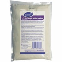 Diversey Clax Magic White Reclaim - For Linen, Commercial, Professional - Ready-To-Use - Powder - 1 lb (453.59237 g) - Chlorine Scent Width - 12 / Pack - White