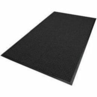 Tapis de sol WaterHog pour Sol, Entrée, Intérieur, Extérieur M+A - Sol, Entrée, Intérieur, Extérieur - longueur de tapis 72 po (1828,80 mm) x largeur de tapis 48 po (1219,20 mm) x épaisseur de tapis 0,370 po (9,40 mm) - Rectangulaire - Plastique, Poly