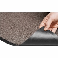 Mat Tech Walk-A-Way Premium Wiper Entrance Mat, Walnut, 4' x 6' - Entrance, Indoor, Office - 72" (1828.80 mm) Length x 48" (1219.20 mm) Width x 0.310" (7.87 mm) Thickness - Rectangular - Textured - Olefin, Vinyl - Walnut - 1 / Unit