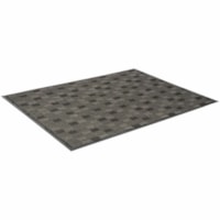 Mat Tech Terra-Nova Wiper Entrance Mat, Charcoal - Entrance, Restaurant, Museum, Store, Indoor - 48" (1219.20 mm) Length x 72" (1828.80 mm) Width x 0.310" (7.87 mm) Thickness - Rectangular - Polypropylene - Charcoal - 1 / Unit