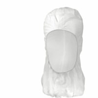 Hospeco - Recommended for : Laboratoire, Industriel - Large Taille - Polypropylène - Blanc - Sans latex, Léger, Faible inclinaison, Respirable - 1000 / Unité