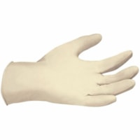 Gants d'examen FS371 - Jetable - Sans poudre BIOS Medical - épaisseur de gant 5 mil (0.13 mm) x longueur de gant 9.50po (241.30 mm) - Petite Taille - Pour Main droite / gauche - Latex - Relief - Pour Éxamination - 100 / boîte