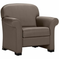 Global Bishop Single-Seating Lounge Chair - Nylon, Vinyl