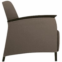 Global Primacare Lounge Chair - Vinyl Seat - Vinyl Back - Vinyl