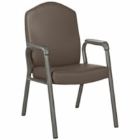 Global Adeline Flex Low-Back Armchair - Vinyl Seat - Vinyl Back - Low Back