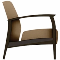 Global Primacare Lounge Chair - Vinyl Seat - Vinyl Back - Vinyl